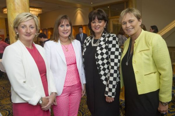 REPRO FREE -- 
Aine Collins T.D., Caroline McEnery, HR Suite, Michele King, Fels Point and Deirdre Waldron, Network Ireland attending the inaugural International Business Women's Conference, Stay Local Go Global at the Brandon Hotel as part of the Rose of Tralee International Festival. 
 Photo By : Domnick Walsh / Eye Focus LTD © 
Tralee Co Kerry Ireland 
Phone  Mobile 087 / 2672033
L/Line 066 71 22 981 
E/mail - info@dwalshphoto.ie
       www.dwalshphoto.com